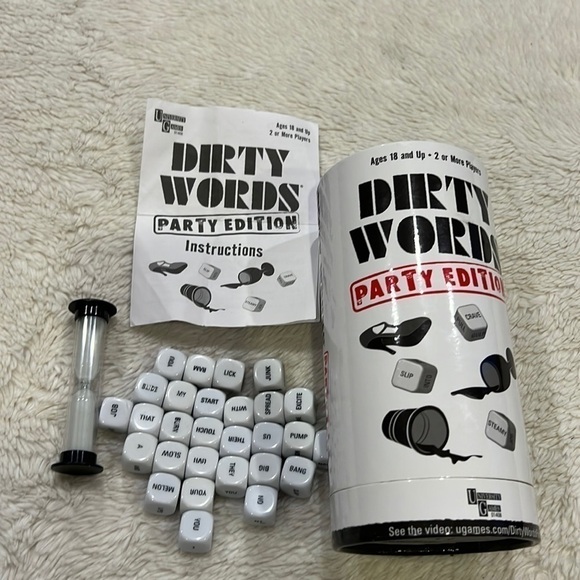 university games Other - Dirty Words Party Edition Game